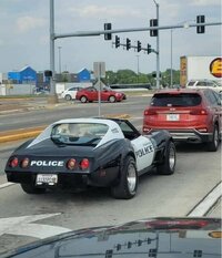 Corvette police car.JPG